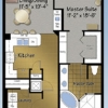 2 bedroom 2 bath 1148 square feet