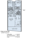 3 Bedroom & 3 Bathroom Interior Residence 1.721 Square Feet